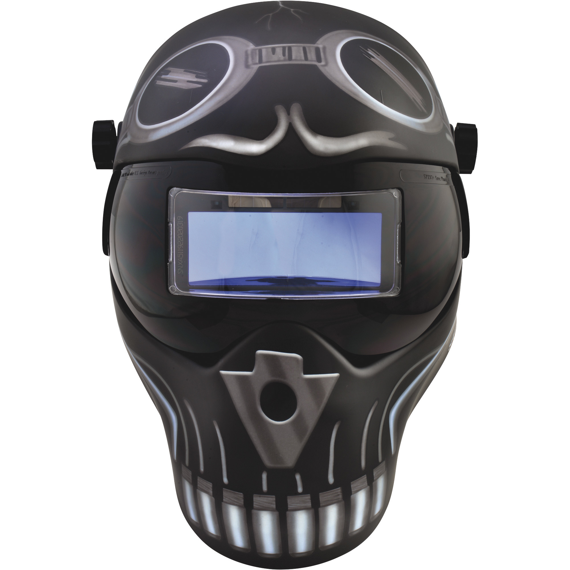 Save Phace Auto-Darkening Welding Helmet, Skelator Graphics, Model# 3012466
